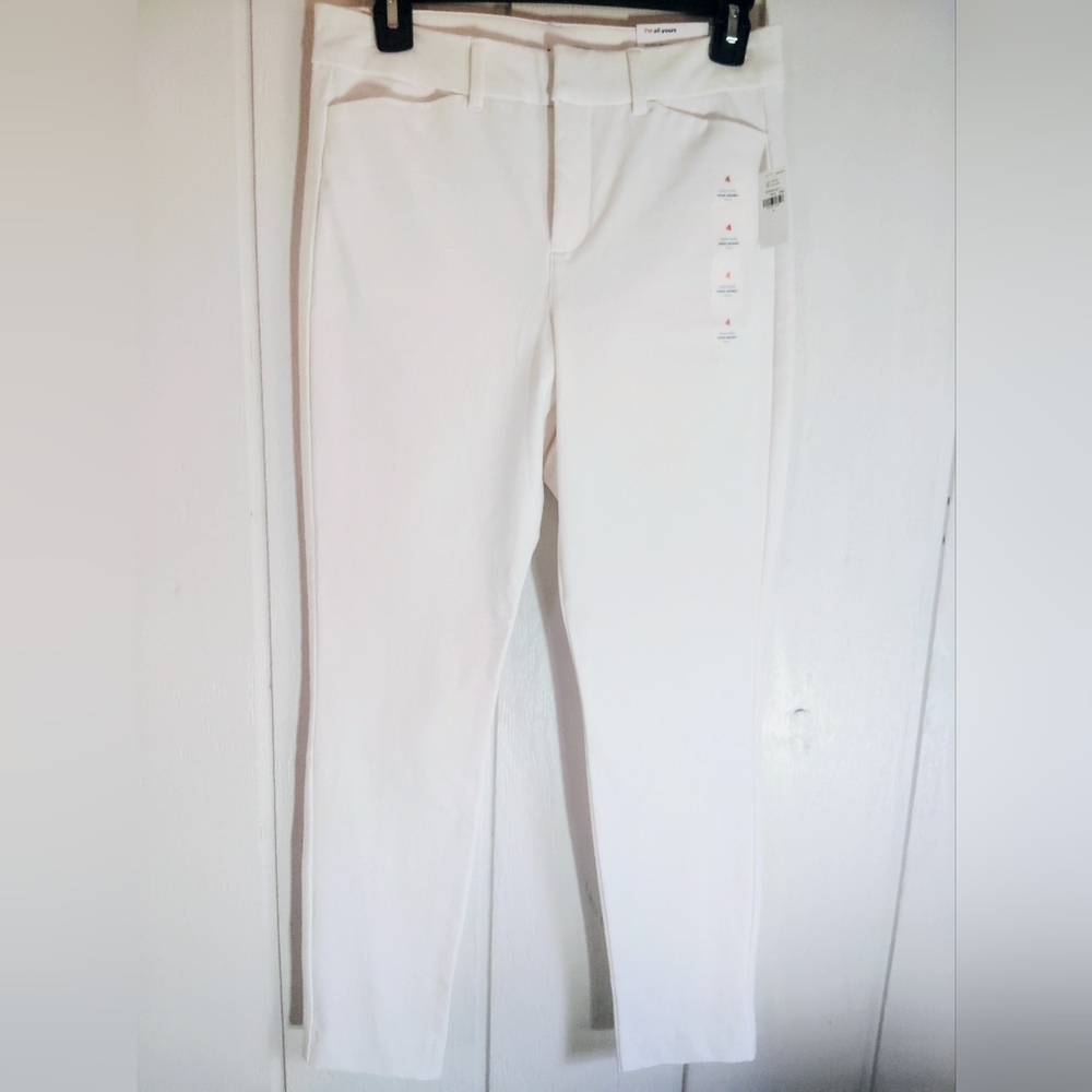 BUNDLE OF 2!! NWT, Old Navy Pixie Skinny Pants & EUC Old Navy Top. Size 4/XS - Picture 3 of 16